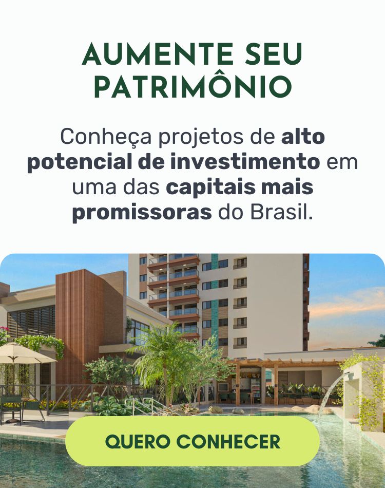 Aumente seu Patrimônio investindo em imóveis.